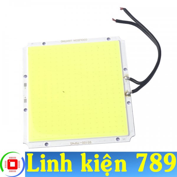 Chip LED COB siêu sáng 12V 50W sáng trắng